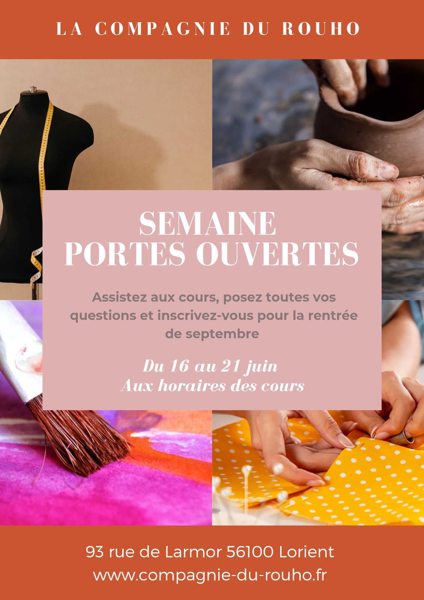 semaine portes ouvertes compagnie du rouho 2025